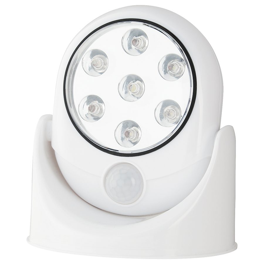 LED懐中電灯 7灯搭載・モーションセンサー付き